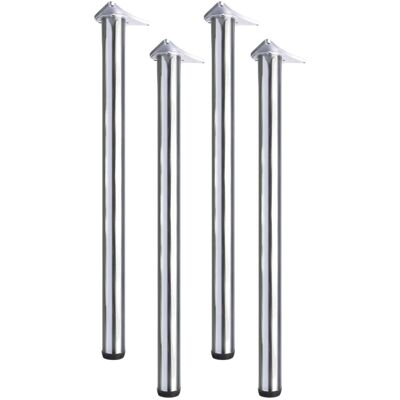 GTV (Chrome, 110 cm) 4X Table Leg Breakfast Bar Worktop Adjustable Support Kitchen 7 GTV (Chrome, 110 cm) 4X Table Leg Breakfast Bar Worktop Adjustable Support Kitchen 7