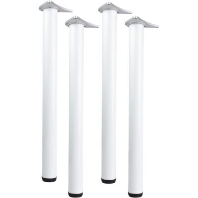 GTV (White, 71 cm) 4X Table Leg Breakfast Bar Worktop Adjustable Support Kitchen 710 GTV (White, 71 cm) 4X Table Leg Breakfast Bar Worktop Adjustable Support Kitchen 710