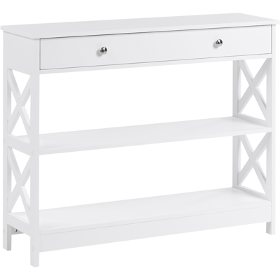 Beliani Montgomery White Sideboard - Storage & Decor Beliani Montgomery White Sideboard - Storage & Decor