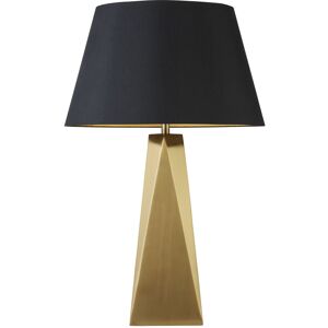 Searchlight Maldon 1 Light Table Lamp - Black Shade & Gold Interior Searchlight Maldon 1 Light Table Lamp - Black Shade & Gold Interior