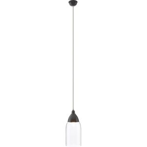 Premier Housewares Oslo 18cm Dia Pendant Light Grey Adjustable House Kitchen Modern Durable Glass Premier Housewares Oslo 18cm Dia Pendant Light Grey Adjustable House Kitchen Modern Durable Glass