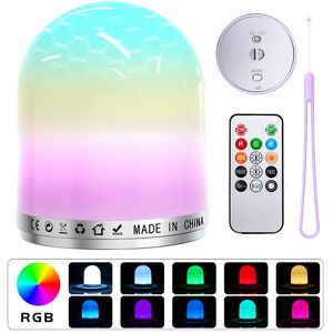 Ranpo RGB LED Night Light 5W Portable Beside Lamp Bulb With Remote Ranpo RGB LED Night Light 5W Portable Beside Lamp Bulb With Remote