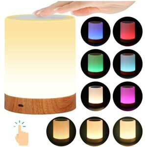 Unbranded LED Rechargeable Warm White Night Light RGB Nightlight Bedside Table Unbranded LED Rechargeable Warm White Night Light RGB Nightlight Bedside Table