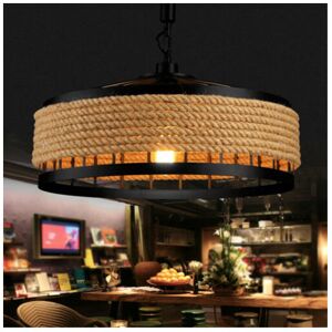 Unbranded Classic industrial Hemp Rope Pendant Light chandelier ceiling pendant decorative Unbranded Classic industrial Hemp Rope Pendant Light chandelier ceiling pendant decorative