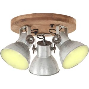 vidaXL Industrial Ceiling Lamp 25 W Silver E27 Hanging Light Hallway Bedroom vidaXL Industrial Ceiling Lamp 25 W Silver E27 Hanging Light Hallway Bedroom