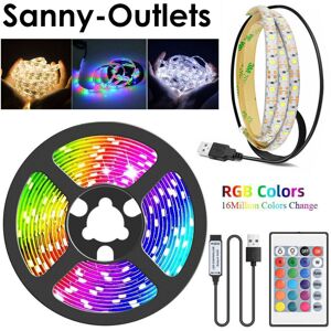 Ranpo (RGB, 4 m) 1m-5m LED Strip Light USB RGB 2835 Flexible Tape Ribbon Lamp TV Scree Ranpo (RGB, 4 m) 1m-5m LED Strip Light USB RGB 2835 Flexible Tape Ribbon Lamp TV Scree