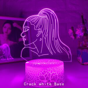 Unbranded 3d Night Light Singer Ariana Grande Gift for Fans Unbranded 3d Night Light Singer Ariana Grande Gift for Fans