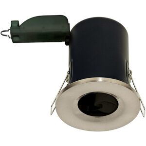 Luceco EFRDGUFBS Fire Rated Downlight Fitting GU10 (Brushed Steel) Luceco EFRDGUFBS Fire Rated Downlight Fitting GU10 (Brushed Steel)