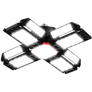 Rafow 200W LED Garage Light 1 Pack - 20000LM 6500K Deformable Ceiling Lighting Fixture Rafow 200W LED Garage Light 1 Pack - 20000LM 6500K Deformable Ceiling Lighting Fixture