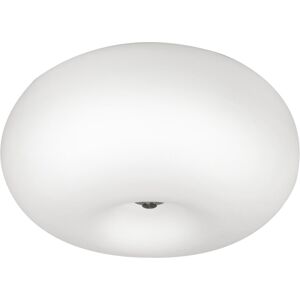 Loops G00184 Wall Ceiling Light Satin Nickel White Glass - Ceiling Light Loops G00184 Wall Ceiling Light Satin Nickel White Glass - Ceiling Light