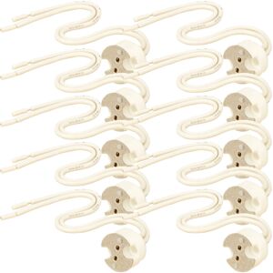 Loops 10x MR16 Bayonet Light Bulb Lamp Fitting Ceramic LED Halogen Connector Downlight Loops 10x MR16 Bayonet Light Bulb Lamp Fitting Ceramic LED Halogen Connector Downlight