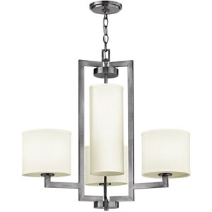 Loops 4 Bulb Chandelier Hanging Pendant LIght Antique Nickel LED E27 100W Bulb Loops 4 Bulb Chandelier Hanging Pendant LIght Antique Nickel LED E27 100W Bulb