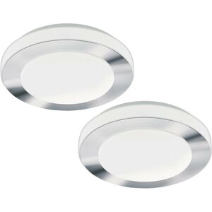 Loops 2 Pack Wall Ceiling Light - White Chrome Shade - LED 11W - Ceiling Light Loops 2 Pack Wall Ceiling Light - White Chrome Shade - LED 11W - Ceiling Light