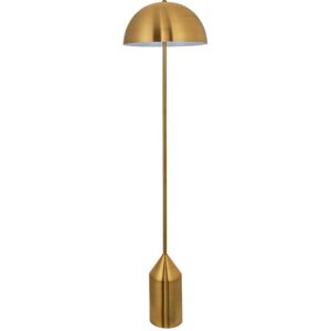 Loops 1.5m Modern Floor Lamp Antique Brass Dome Shade Free Standing Living Room Light Loops 1.5m Modern Floor Lamp Antique Brass Dome Shade Free Standing Living Room Light
