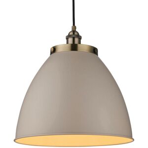 Loops Hanging Ceiling Pendant Light GREY & ANTIQUE BRASS Industrial Lamp Bulb Holder Loops Hanging Ceiling Pendant Light GREY & ANTIQUE BRASS Industrial Lamp Bulb Holder