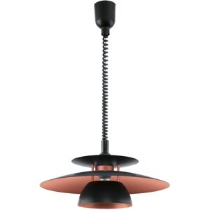 Black Copper Pendant Light - Height Adjustable - E27 1x60W Black Copper Pendant Light - Height Adjustable - E27 1x60W
