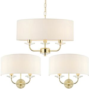 Brand Model Adjustable Brass Pendant Set - Ceiling Pendant & Wall Lights Brand Model Adjustable Brass Pendant Set - Ceiling Pendant & Wall Lights