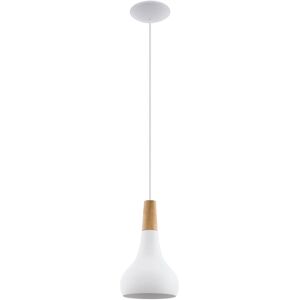 White Pendant Ceiling Light - Pear Shape Shade - E27 1x60W - Ceiling Light White Pendant Ceiling Light - Pear Shape Shade - E27 1x60W - Ceiling Light