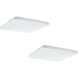 White LED Ceiling Light - 2 Pack - Modern Interior White LED Ceiling Light - 2 Pack - Modern Interior
