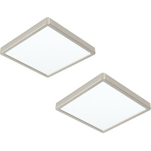 Loops 2 Pack Ceiling Light Satin Nickel - 285mm Surface Mounted - 20W LED - 4000K - Ceiling Light Loops 2 Pack Ceiling Light Satin Nickel - 285mm Surface Mounted - 20W LED - 4000K - Ceiling Light