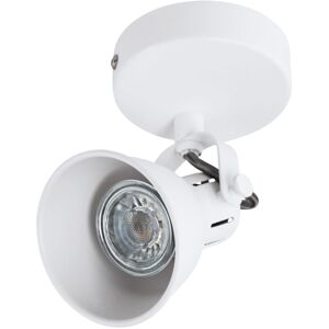 White Steel Wall Spot Light - GU10 1x3.3W - Wall Mount White Steel Wall Spot Light - GU10 1x3.3W - Wall Mount