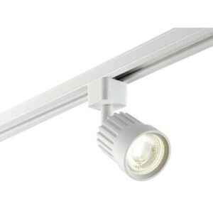Loops Adjustable Ceiling Track Spotlight - White - 10W LED Downlight Loops Adjustable Ceiling Track Spotlight - White - 10W LED Downlight