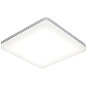 Loops Slim Square LED Flush Ceiling Light 22W Cool White IP44 Sliver Bathroom Lamp Loops Slim Square LED Flush Ceiling Light 22W Cool White IP44 Sliver Bathroom Lamp