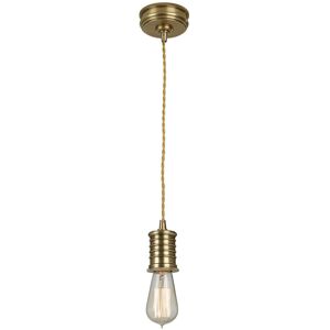Loops Aged Brass Pendant Light - Pendant Loops Aged Brass Pendant Light - Pendant
