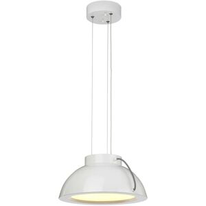 Loops 1 Bulb Ceiling Pendant Light Fitting White Painted LED - Pendant Loops 1 Bulb Ceiling Pendant Light Fitting White Painted LED - Pendant