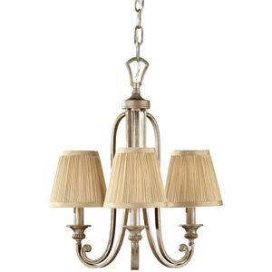 Loops 3 Bulb Chandelier Hanging Pendant LIght Silver Sand LED E14 60W Bulb Loops 3 Bulb Chandelier Hanging Pendant LIght Silver Sand LED E14 60W Bulb