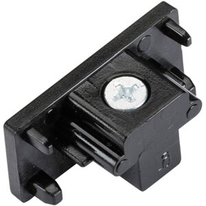 Loops Commercial Track Light Dead End Connector - Single Circuit - Black Pc Loops Commercial Track Light Dead End Connector - Single Circuit - Black Pc