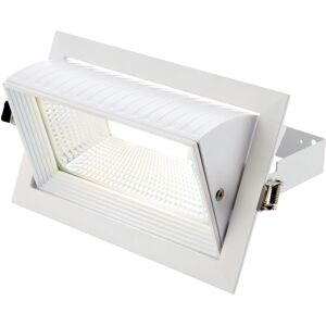 Loops Fully Adjustable Recessed Ceiling Downlight - 35W Cool White LED - Matt White - Ceiling Downlight Loops Fully Adjustable Recessed Ceiling Downlight - 35W Cool White LED - Matt White - Ceiling Downlight