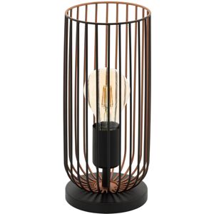 Loops Small Table Lamp Desk Light Black & Copper Cage Shade 1 x 60W E27 Bulb Loops Small Table Lamp Desk Light Black & Copper Cage Shade 1 x 60W E27 Bulb