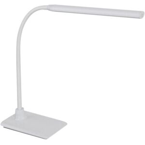 Loops Table Lamp Colour White Shade Touch On/Off Dim Dimmable Bulb LED 4.5W Included Loops Table Lamp Colour White Shade Touch On/Off Dim Dimmable Bulb LED 4.5W Included