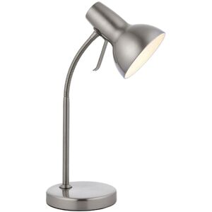 Loops Adjustable Neck Desk Lamp Satin Nickel - Desk Lamp Loops Adjustable Neck Desk Lamp Satin Nickel - Desk Lamp
