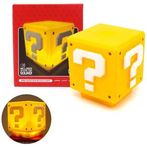 Unbranded Super Mario Question Block LED Night Light with USB Rechargeable Sound Lamp Unbranded Super Mario Question Block LED Night Light with USB Rechargeable Sound Lamp