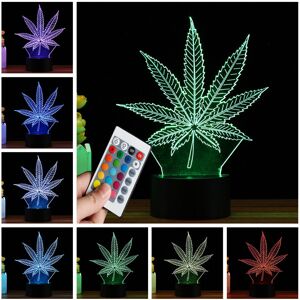 GreenZech 3D LED Maple Leaf Table Lamp Remote Control Touch Night Light Color Change GreenZech 3D LED Maple Leaf Table Lamp Remote Control Touch Night Light Color Change