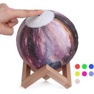 GreenZech (15cm, Touch Control + 7 Color) 3D Printing Moon Lamp Space LED Night Light Remo GreenZech (15cm, Touch Control + 7 Color) 3D Printing Moon Lamp Space LED Night Light Remo