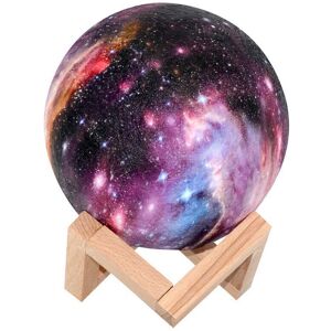GreenZech (8CM, Touch Control+3 Color) 3D Printing Moon Lamp Space LED Night Light Remote GreenZech (8CM, Touch Control+3 Color) 3D Printing Moon Lamp Space LED Night Light Remote