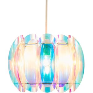 BHS Lighting Landon White Iridescent Easy Fit Light Shade - Light Shade BHS Lighting Landon White Iridescent Easy Fit Light Shade - Light Shade