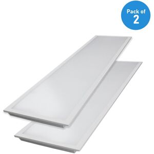 ENER-J Smart Home (Pack of 2) 40W LED Backlit Panel Ceiling Lights 1200x300 MM 6500K, Day White, 1 ENER-J Smart Home (Pack of 2) 40W LED Backlit Panel Ceiling Lights 1200x300 MM 6500K, Day White, 1