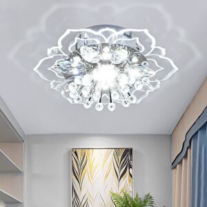 GreenZech (110V, White) Modern Crystal LED Ceiling Light Fixture Pendant Lamp Lighting Cha GreenZech (110V, White) Modern Crystal LED Ceiling Light Fixture Pendant Lamp Lighting Cha