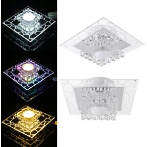 GreenZech (Warm Light) 5W 220V 18cm Bright Crystal LED Ceiling Lights Fixture Pendant Aisl GreenZech (Warm Light) 5W 220V 18cm Bright Crystal LED Ceiling Lights Fixture Pendant Aisl