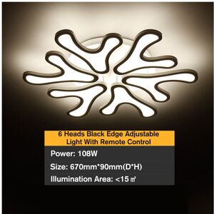 GreenZech Model J: 6-head Stepless Dimming Ceiling Light - Ceiling Light GreenZech Model J: 6-head Stepless Dimming Ceiling Light - Ceiling Light