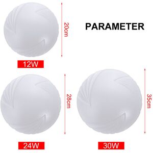 GreenZech (30W) 85-265V 14" 30W LED Ceiling Light Ultra Thin Flush Mount Round Home Fixtur GreenZech (30W) 85-265V 14" 30W LED Ceiling Light Ultra Thin Flush Mount Round Home Fixtur