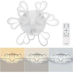 GreenZech (Pure white, Without remote control) AC 110-220V 9 Heads Modern Ceiling Lamp+Rem GreenZech (Pure white, Without remote control) AC 110-220V 9 Heads Modern Ceiling Lamp+Rem