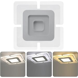 GreenZech (Three-color dimming) 110-220V 15W Modern LED Ceiling Light Acrylic Round Home L GreenZech (Three-color dimming) 110-220V 15W Modern LED Ceiling Light Acrylic Round Home L