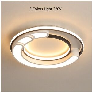 GreenZech (3 Colors Light 220V) 32W Modern LED Ceiling Light Geometric Round Living Bedroo GreenZech (3 Colors Light 220V) 32W Modern LED Ceiling Light Geometric Round Living Bedroo