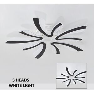 GreenZech (5 heads-white light) 24/40W 85V-265V LED Ceiling Light Pendant Lamp Dimmable Re GreenZech (5 heads-white light) 24/40W 85V-265V LED Ceiling Light Pendant Lamp Dimmable Re