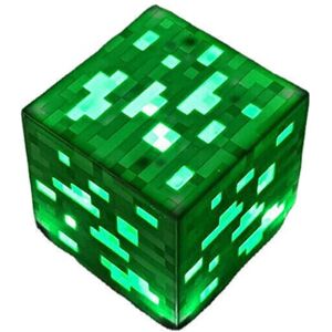 GreenZech (Green) Rechargeable Ore Night Light Creative Minecraft Torch Game Lamp Children GreenZech (Green) Rechargeable Ore Night Light Creative Minecraft Torch Game Lamp Children